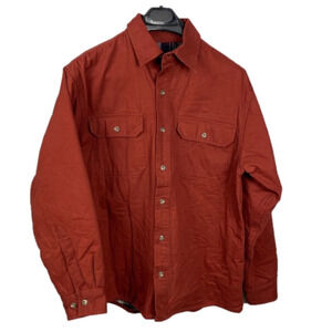Red Head sold at Bass Pro chore jacket/shirt fleece lined 100% cotton size M